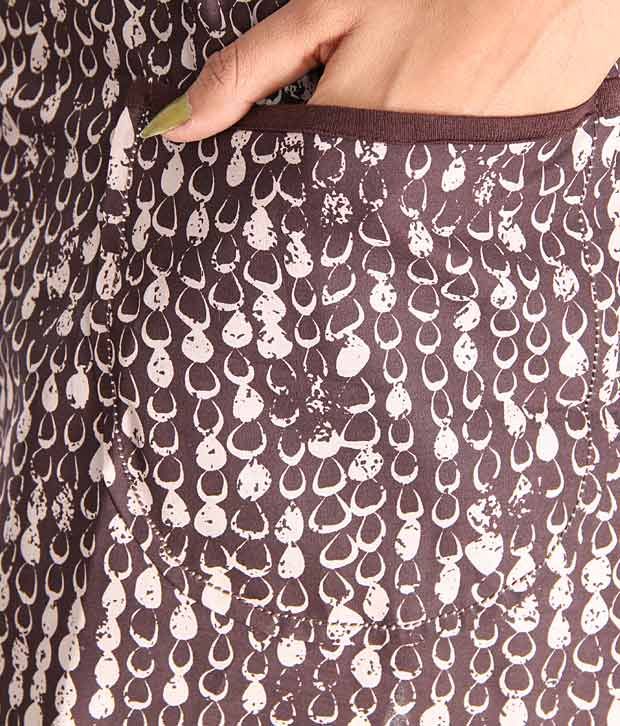 W Brown Ethnic Kurta