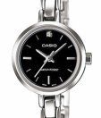 Casio Glossy Black Dial Watch