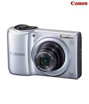 Canon PowerShot A810 16MP Point & Shoot Digital Camera (Silver)