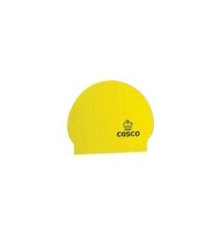 COSCO SWIM CAP - Latex Single Color (Pack of 3 caps)