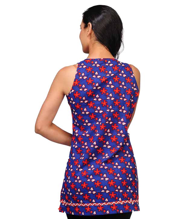 global desi sleeveless kurti