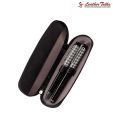 Leather Talks Black Pen Case