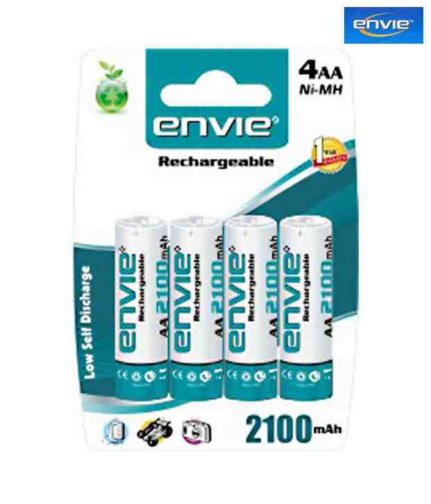 Envie rechargeable battery 2100mah with charger, car ...
