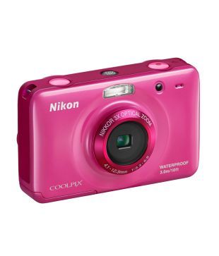 Nikon Coolpix S30 Point & Shoot Digital Camera (Pink)