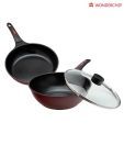 Wonderchef Signature Series Ceramic Coated Cookware Set