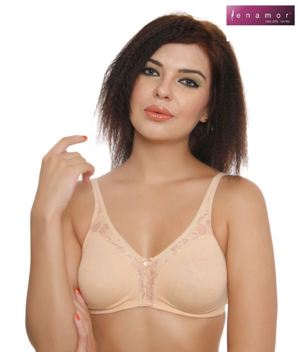 Enamour Lovely Beige Bra