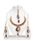 Adhira Gorgeous Mayur Design Multi-Colour Necklace Set