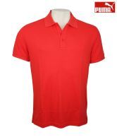 Puma Red Polo Cotton T-Shirt