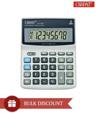 Orpat DC-1808 Basic Calculator (pack of 20)
