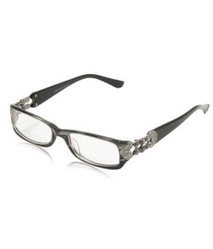 St.Marco Translucent Black Rectangular Optical Frame