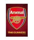 Arsenal Club Crest 2013 (24 x 36 Inches)