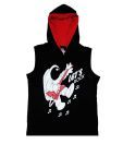 LanosUC Black Lets Rock Hooded Sweatshirt For Kids