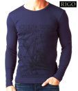 Rigo Navy Blue Voyage T-Shirt