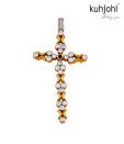 Kuhjohl Dainty Cross Sterling Silver Pendant