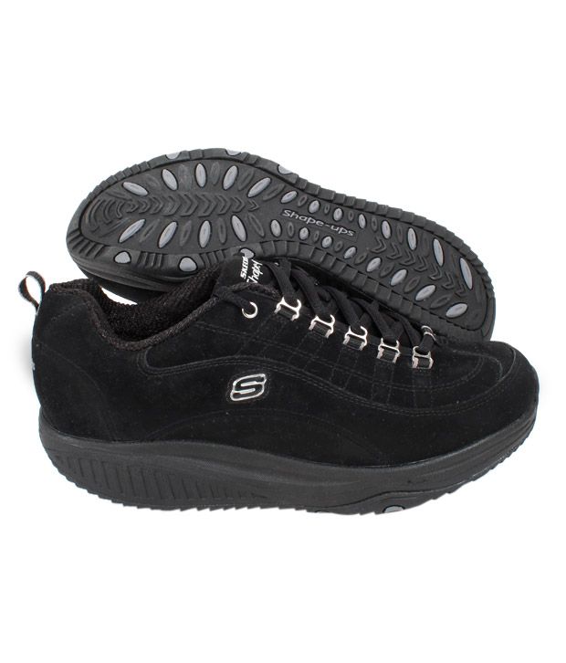 Skechers Black Shape-Up Shoes