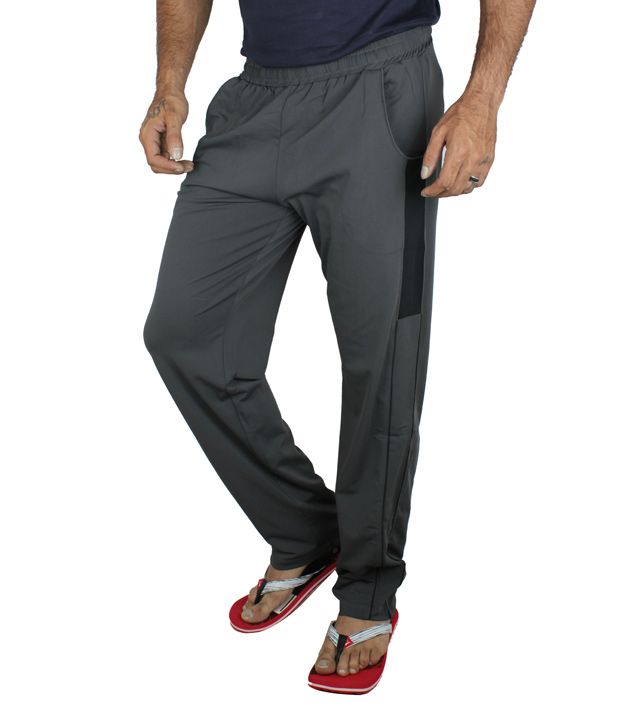track pants gray