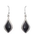 Aiva Pretty Black Drop Earrings