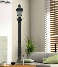Plage Photo Street Light Wall Sticker