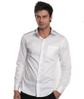 Jogur Stylish White Full Sleeves   Shirt