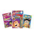 Gogo Kids Scary Face Coloring & Sticker book Combo Pack