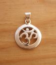 Designer Silver Alluring Sterling Silver Om Pendant