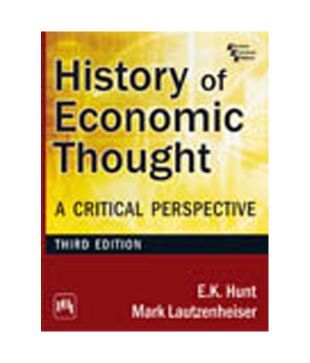 History Of Economic Thought : A Critical Perspective