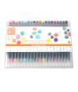 Akashiya Sai Brush Pen (Set of 20 assorted Colors)