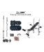 Protoner Weight Lifting Package 60 Kg + Protoner Multipurpose Weight Bench