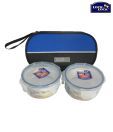 Lock & Lock Double-lock System Tiffin Box Set With A Bag