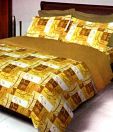 Bombay Dyeing Elegant Dream Flower Double Bed Sheet Set