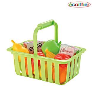 Ecoiffier Bubble Cook Shopping Basket Set