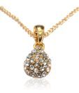 Aadi Jewels Golden CZ Studded Necklace