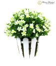 Flowers Boutique Beautiful White Silky Floral Arrangement