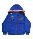 Fort Collins Royal Blue Hooded Jacket For Kids