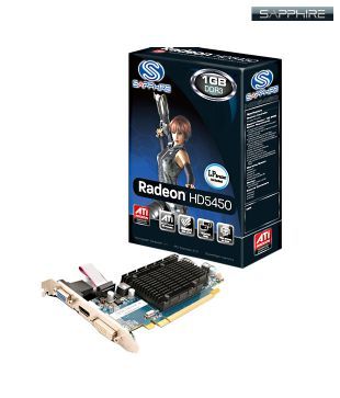 Sapphire HD5450 1GB DDR3  Graphic Card