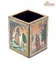 Aapno Rajasthan Real Gem Stone Pen Holder-014