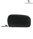 WalletsnBags Durable Black Full Zip Keychain