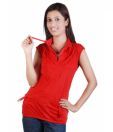 Teemoods Red Cotton Top
