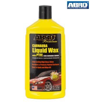 ABRO-Carnauba Liquid Wax-473ml