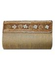 Moksh Modish Golden Pearl Clutch