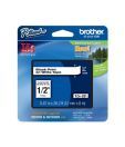 Brother Laminated Black on White Tape (12mm)