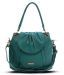 Peperone Enticing Baltic Blue Flap Handbag