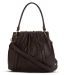 Peperone Lovely Chocolate Brown Flap Handbag
