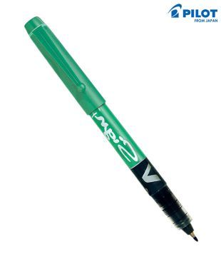 Pilot V Signpen Green