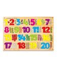 Kinder Creative 1-20 Number Knobs With Pictures