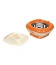 Priya Orange Square Casserole- 1000ml