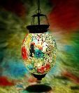 Treasure Hunt Stunning Oval Shape Hanging Lamp