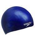 Speedo Junior Polyester Swim Cap (Pack of 2 Dark Blue)