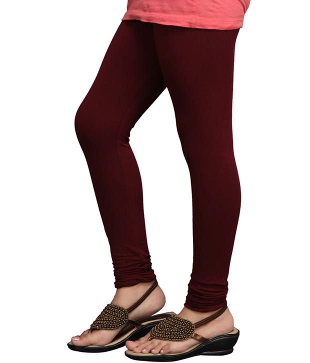 TSG Breeze Maroon Kids Leggings For Kids available at snapdeal for Rs.199