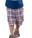 ShopperTree Multi Checks Shorts For Kids